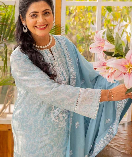 Gul Ahmed Print Lawn`24 DN#42023