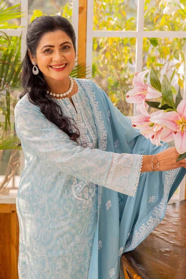Gul Ahmed Print Lawn`24 DN#42023