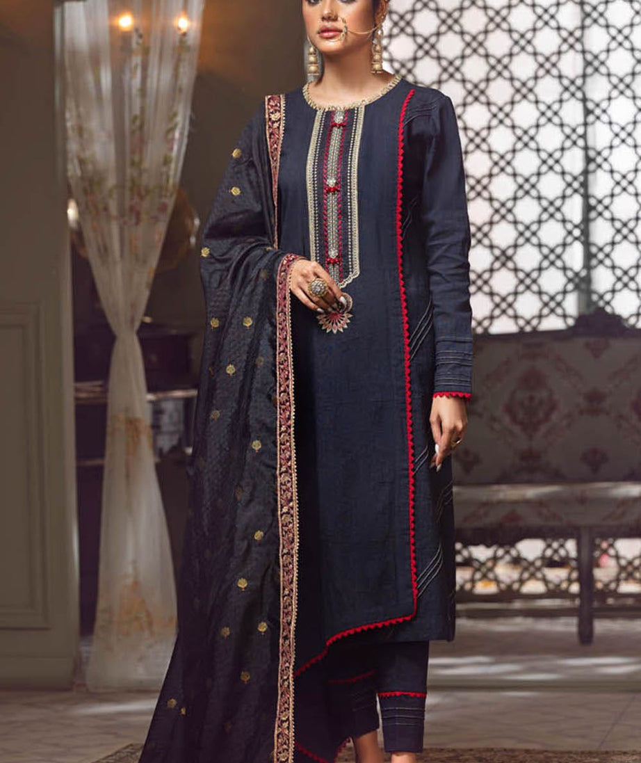 Gul Ahmed Winter Collection`22 MJ#22086-A