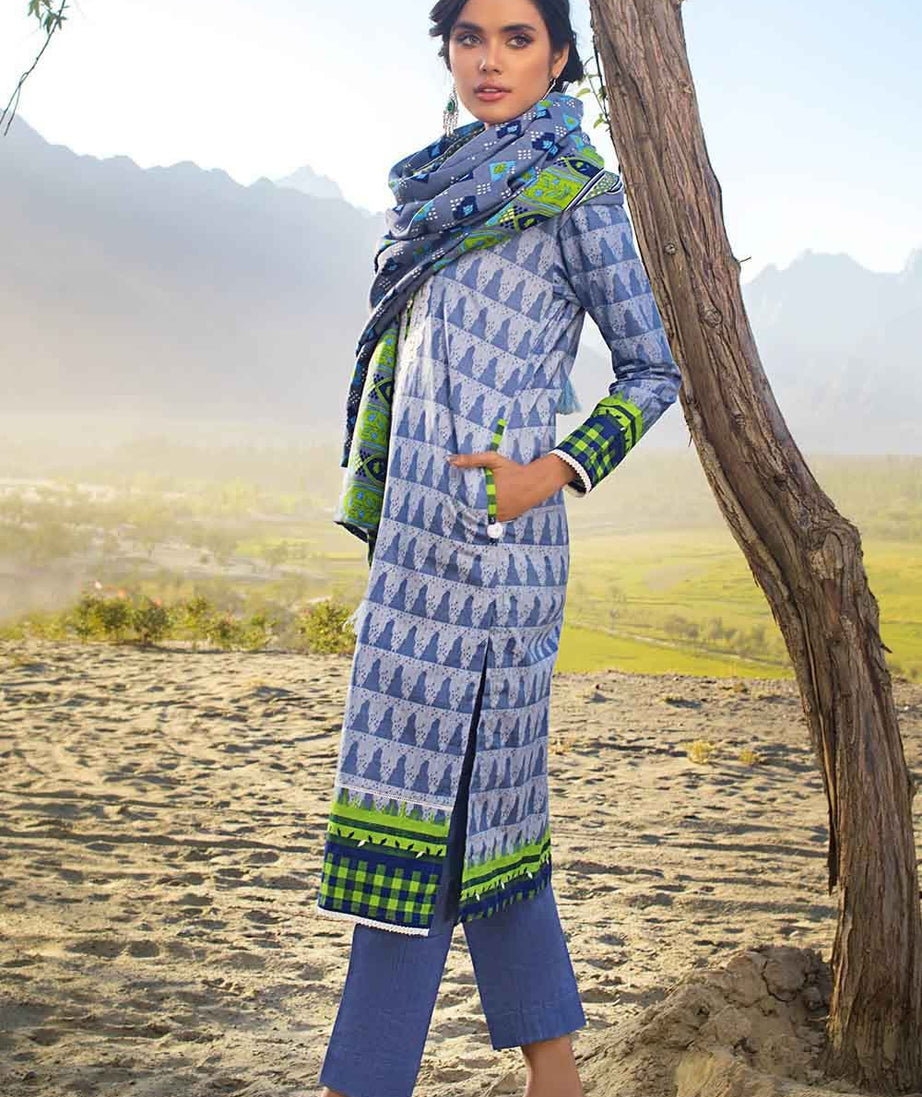 Gul Ahmed Winter Collection`22 AP#12083