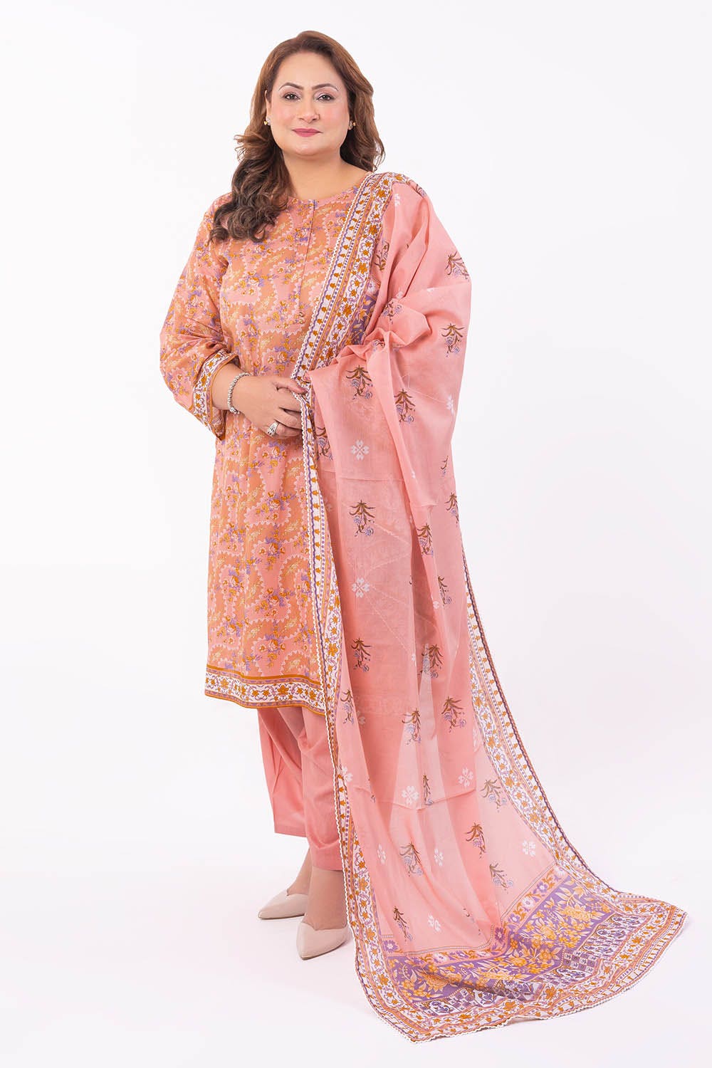 Gul Ahmed Summer Lawn'25 CL#52380-B