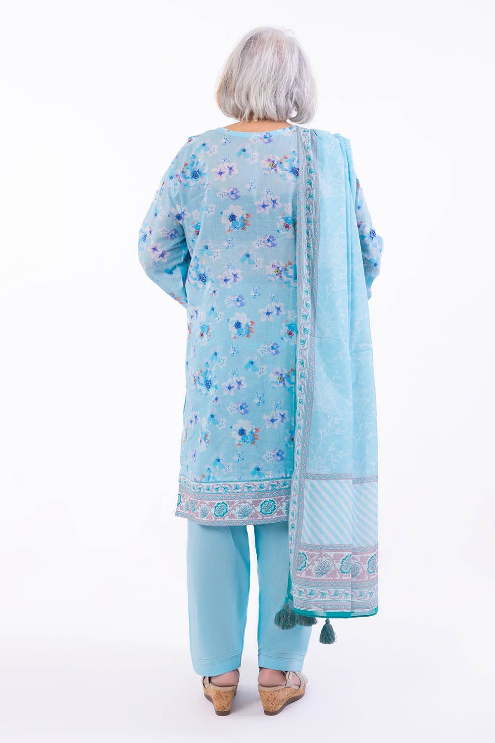 Gul Ahmed Summer Lawn'25 CL#52128-B