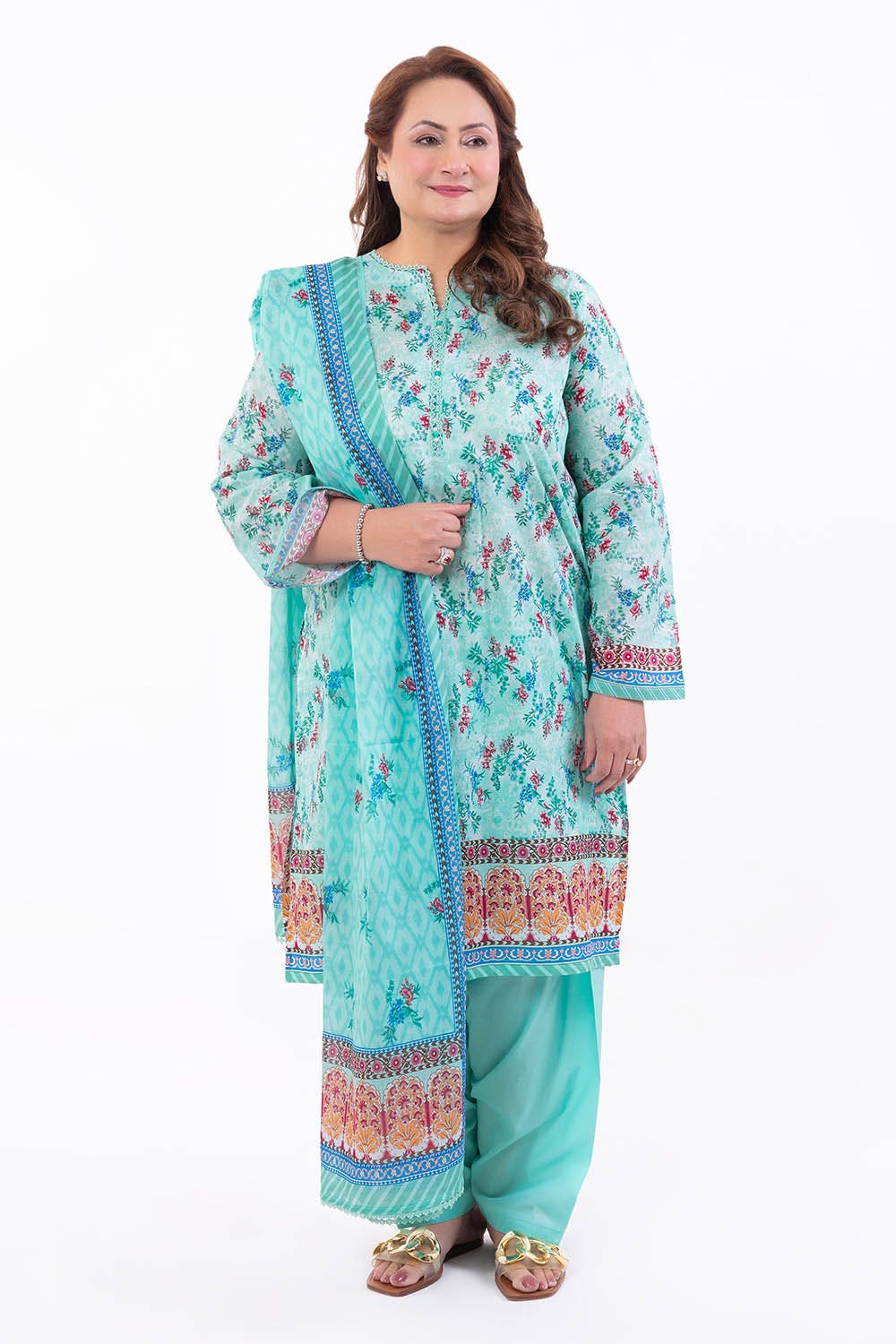 Gul Ahmed Summer Lawn'25 CL#52126