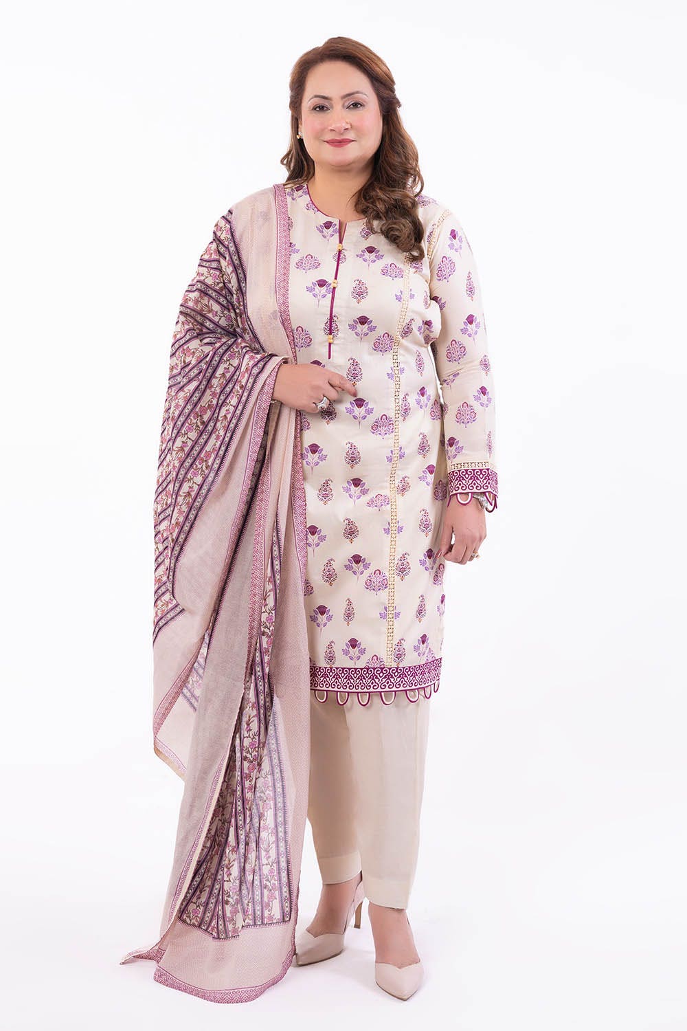 Gul Ahmed Summer Lawn'25 CL#42300-B