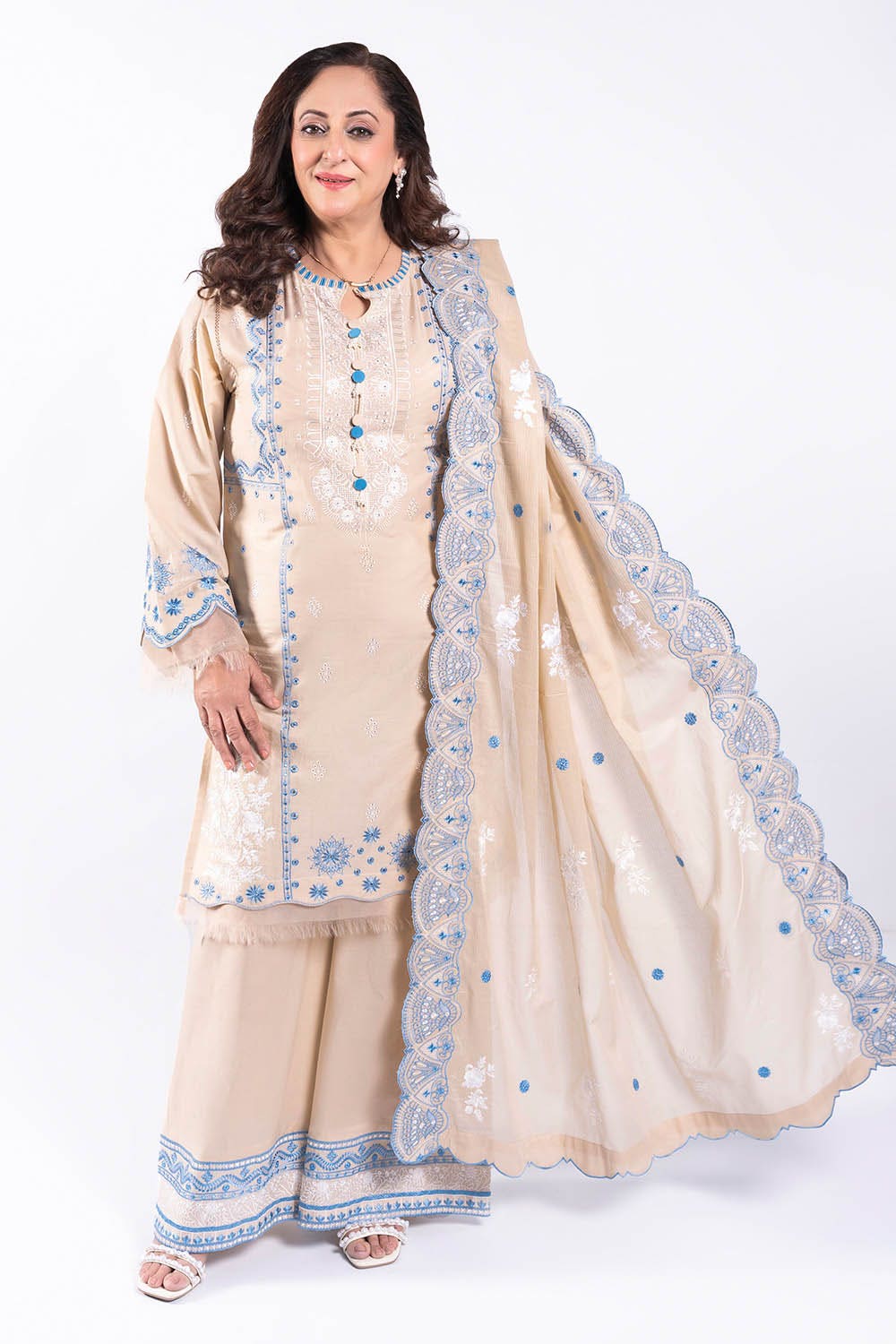 Gul Ahmed Summer Lawn'25 DN#42041-A