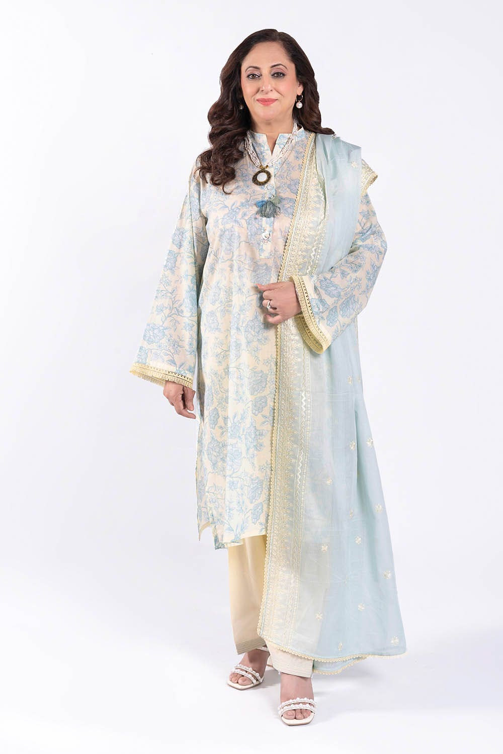 Gul Ahmed Summer Lawn'25 DN#52004-A