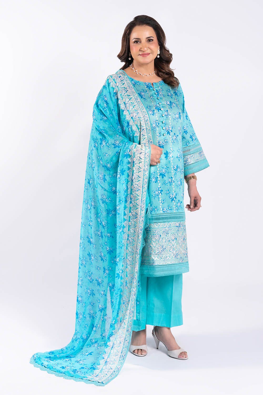 Gul Ahmed Summer Lawn'25 BM#52001