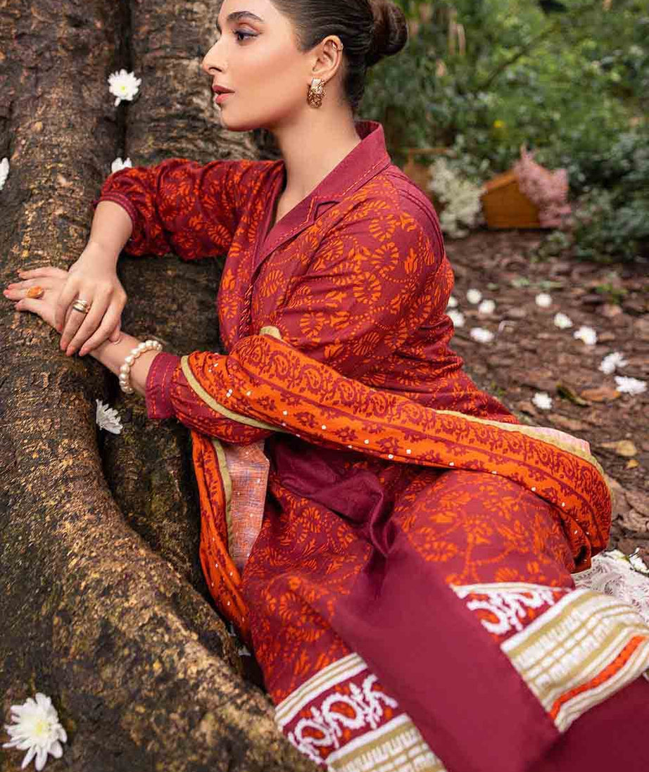 Gul Ahmed Winter Collection`22 K#22048-B