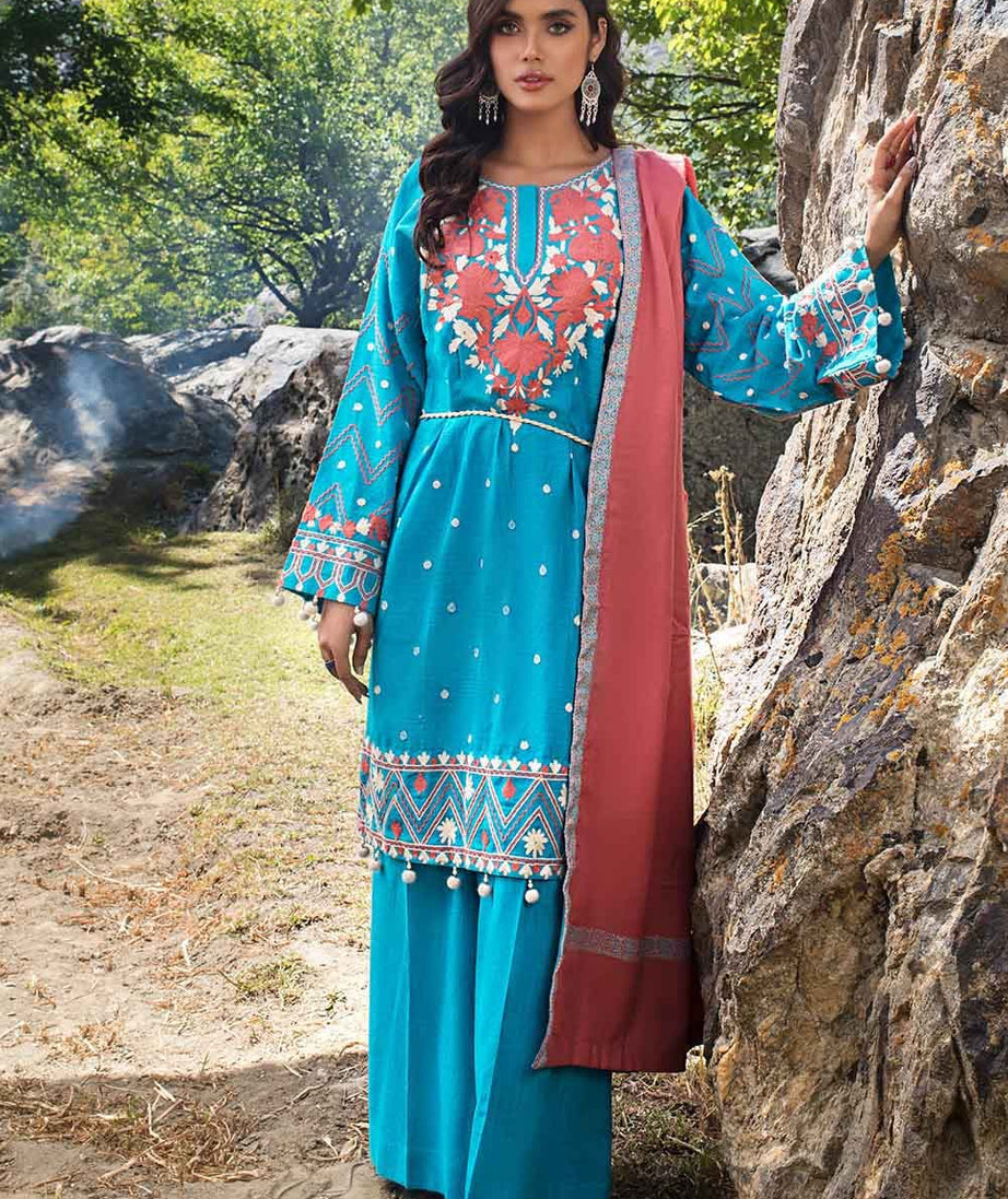 Gul Ahmed Winter Collection`22 AP#12027