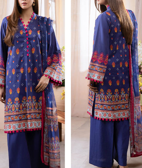 Zellbury Print Lawn'24 WUS#21619