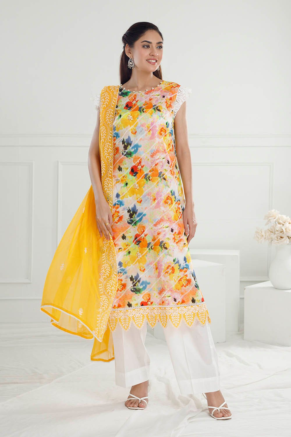 Gul Ahmed Summer Lawn'25 PR#52002-A