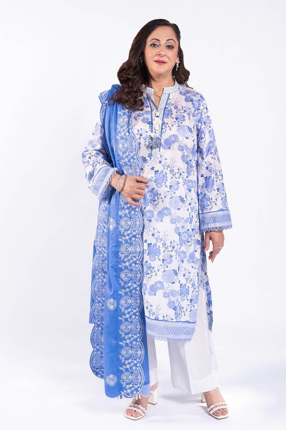 Gul Ahmed Summer Lawn'25 DN#52011-A