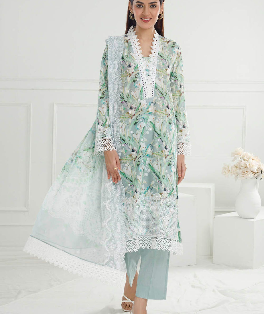 Gul Ahmed Summer Lawn'25 PR#52007-A