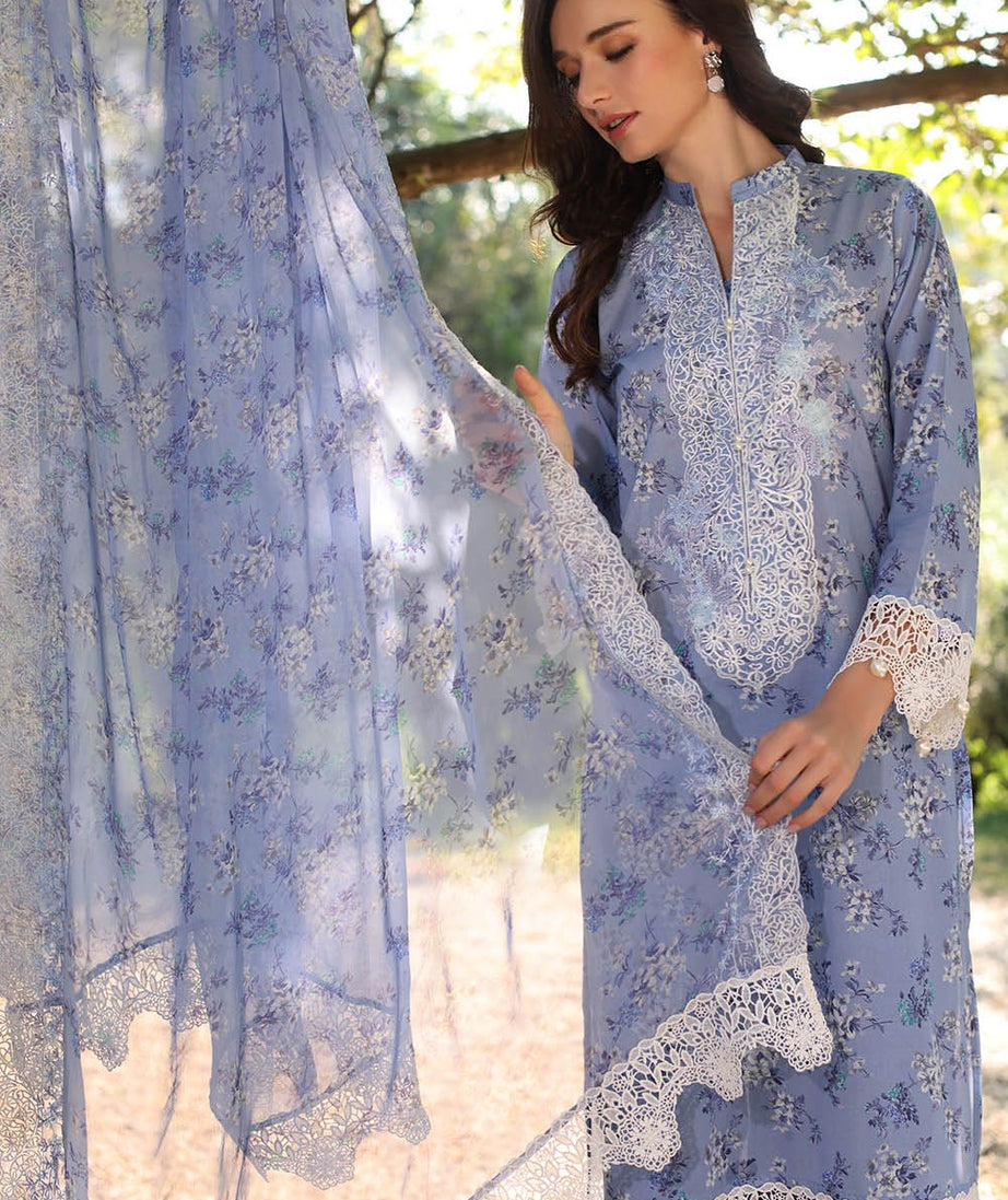 Gul Ahmed Summer Lawn'25 PR#52009-A
