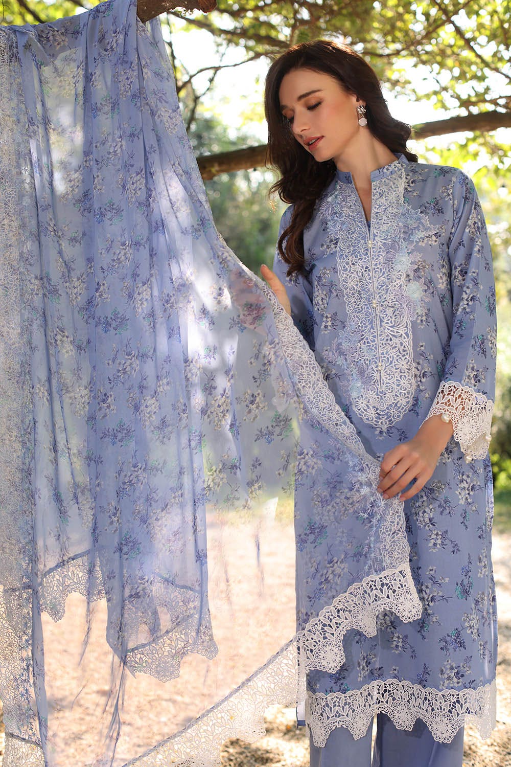 Gul Ahmed Summer Lawn'25 PR#52009-A