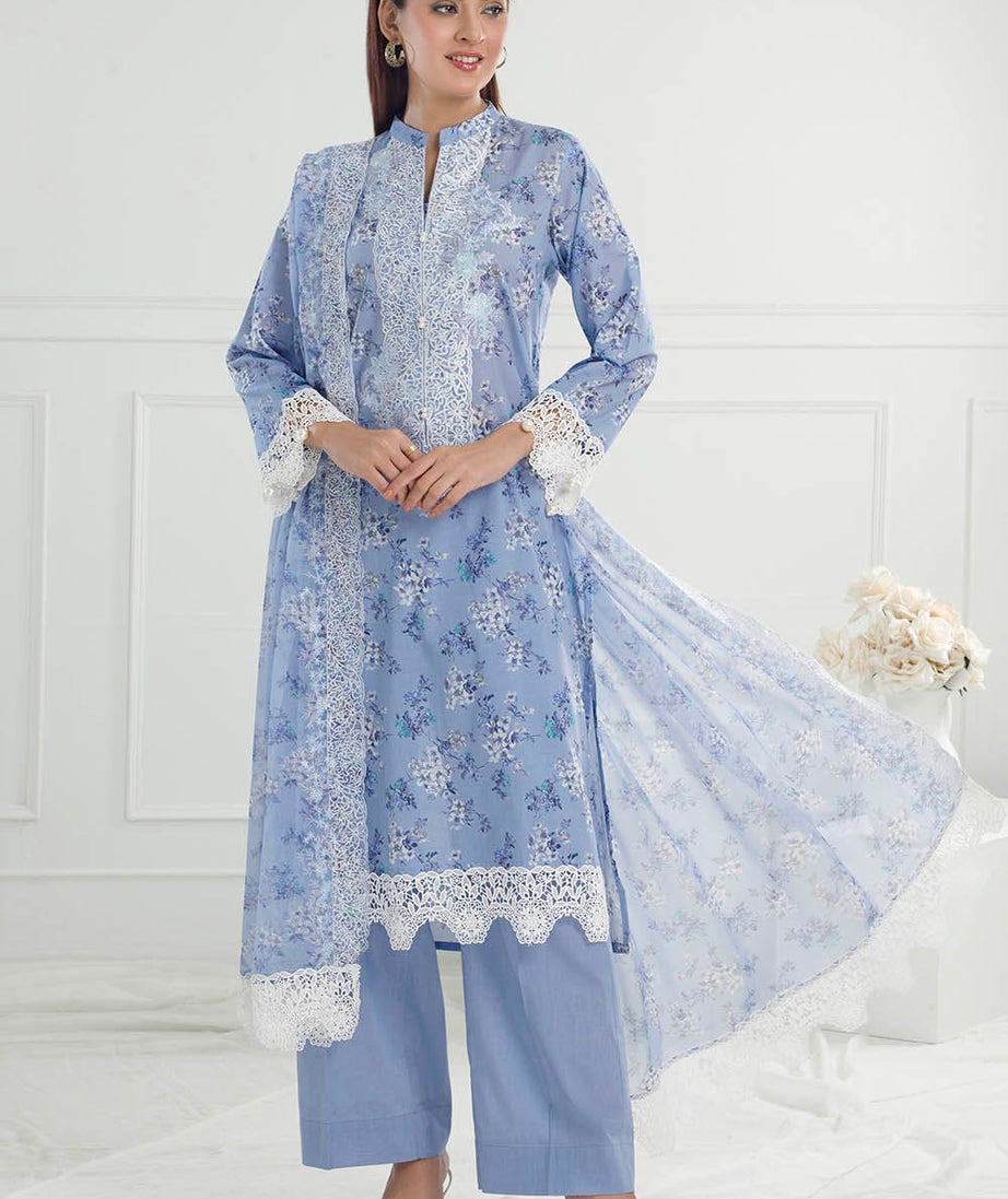 Gul Ahmed Summer Lawn'25 PR#52009-A