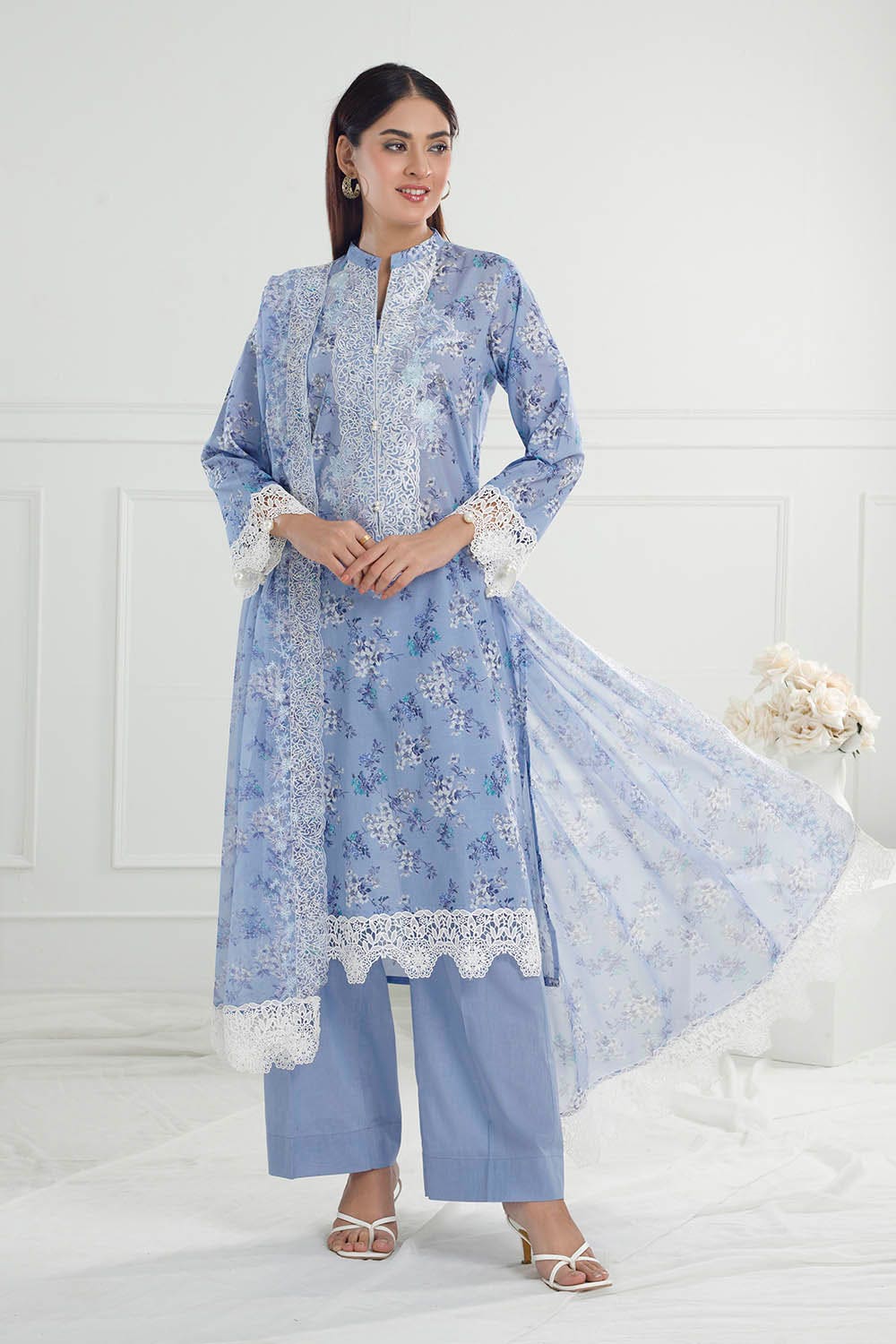 Gul Ahmed Summer Lawn'25 PR#52009-A