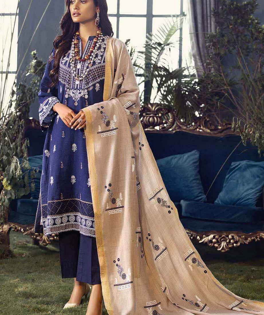 Gul Ahmed Winter Collection`22 AP#12097