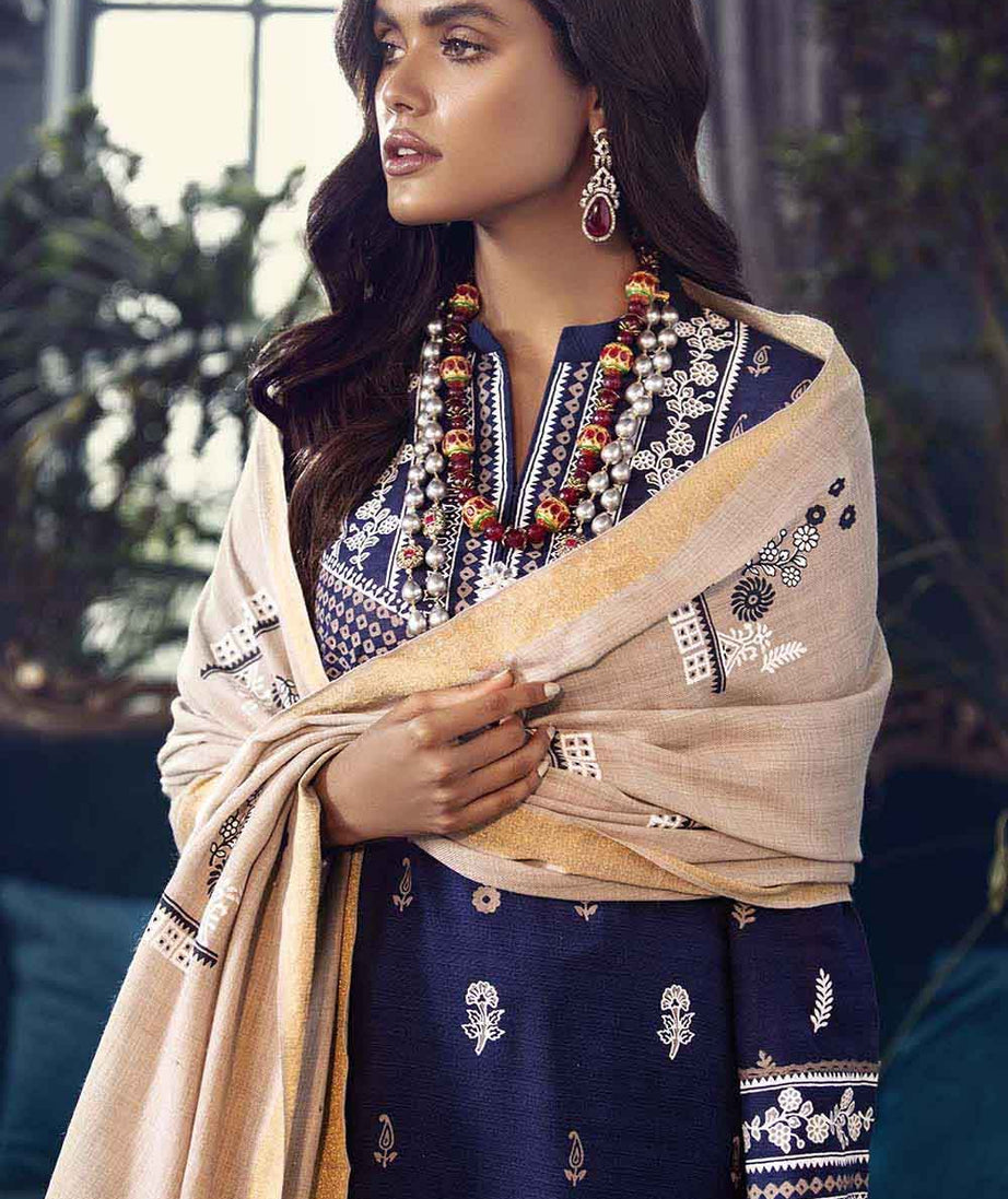 Gul Ahmed Winter Collection`22 AP#12097