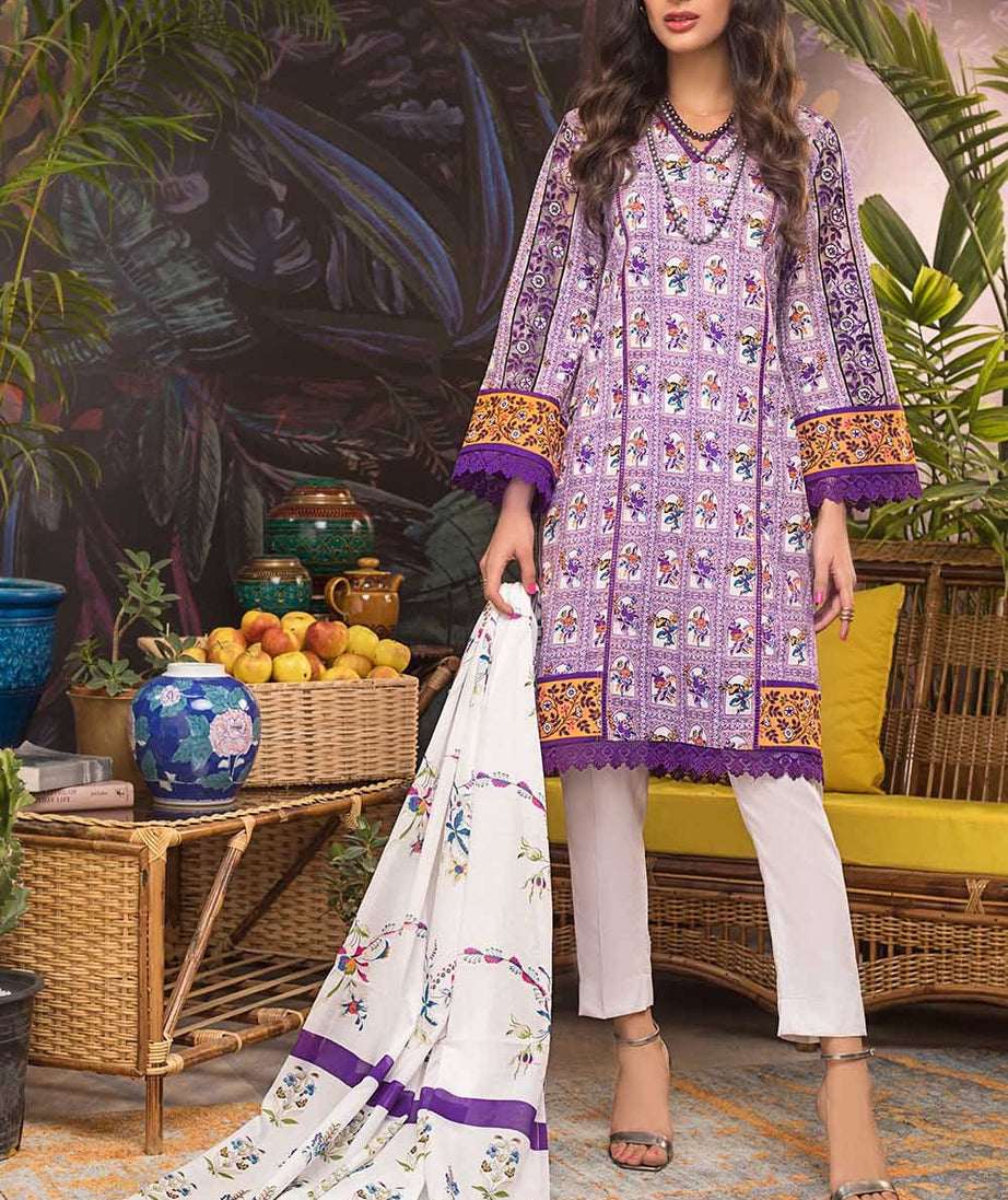 Gul Ahmed Summer Lawn'21 TL#333