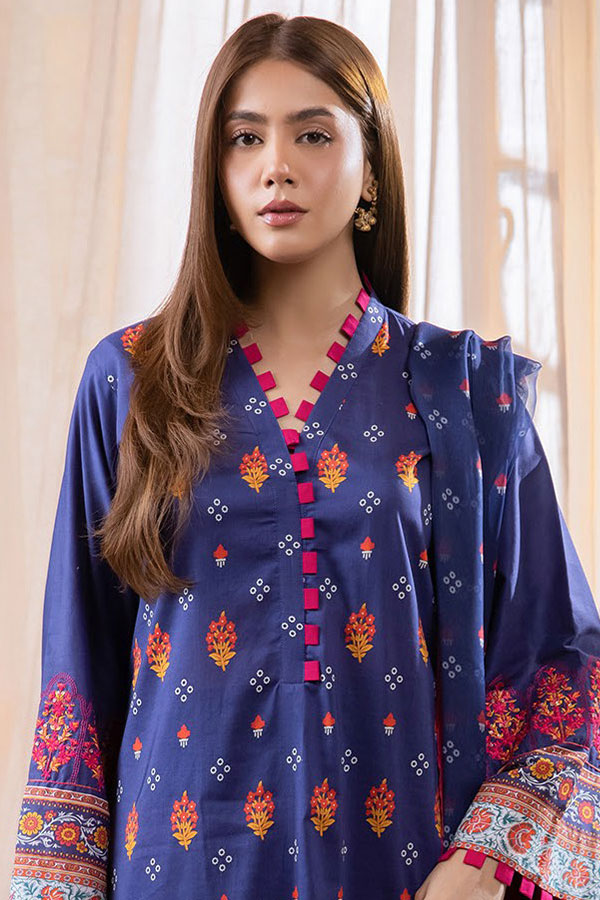 Zellbury Print Lawn'24 WUS#21619