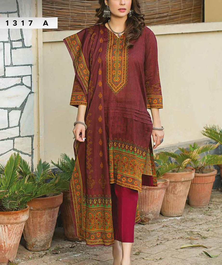 Five Star Classic Lawn`22 D#1317 Maroon