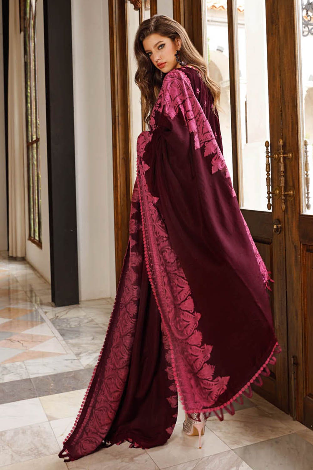 Gul Ahmed Winter Collection`22 WV#22005