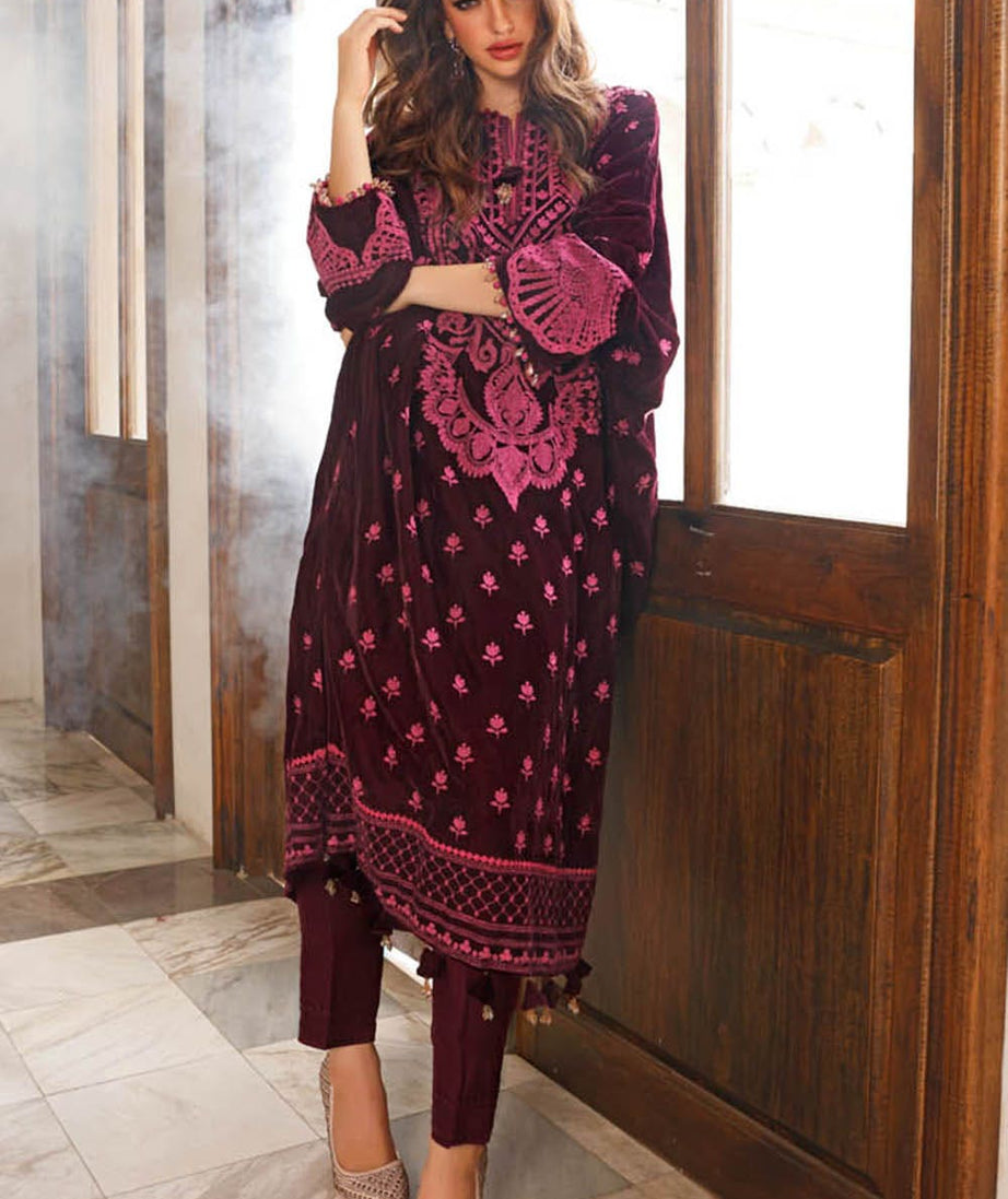 Gul Ahmed Winter Collection`22 WV#22005