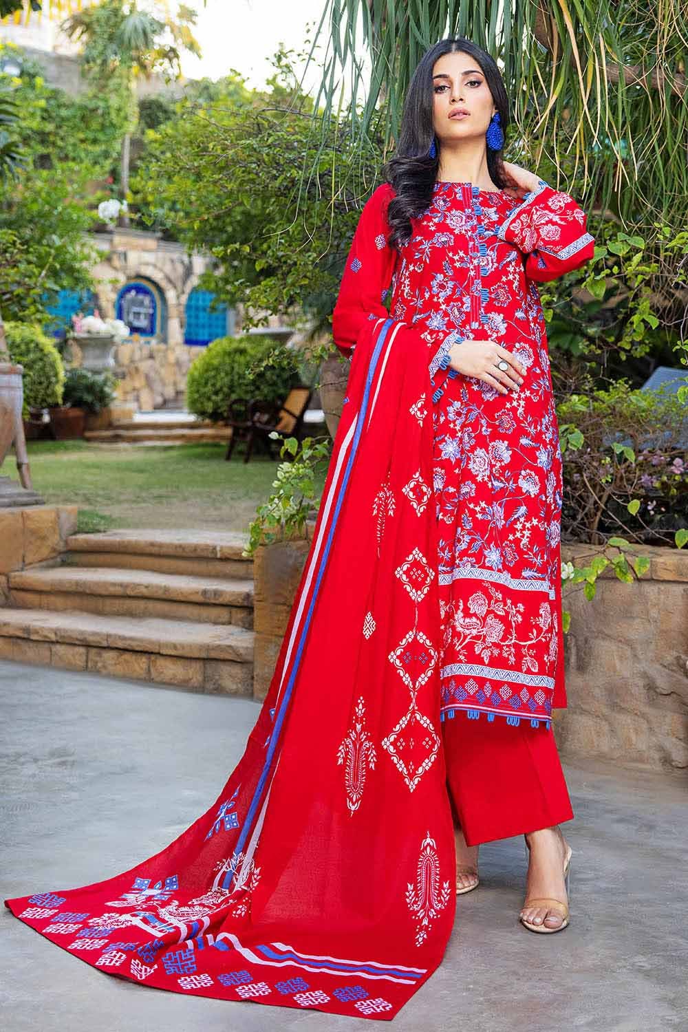 Gul Ahmed Print Lawn`23 CL#32267-A