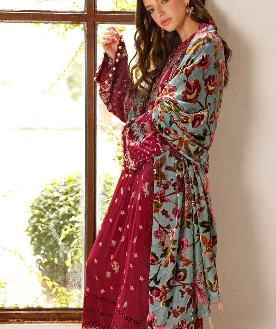 Gul Ahmed Winter Collection`22 WV#22002