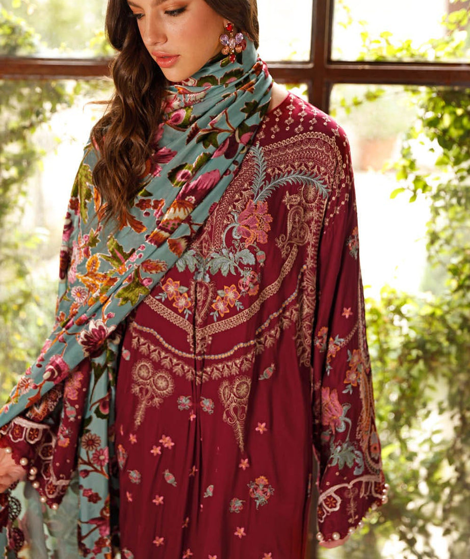 Gul Ahmed Winter Collection`22 WV#22002