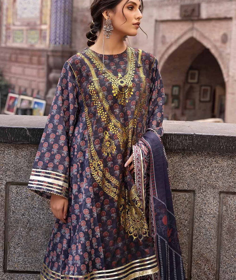 Gul Ahmed Print Lawn`23 CL#32445-B