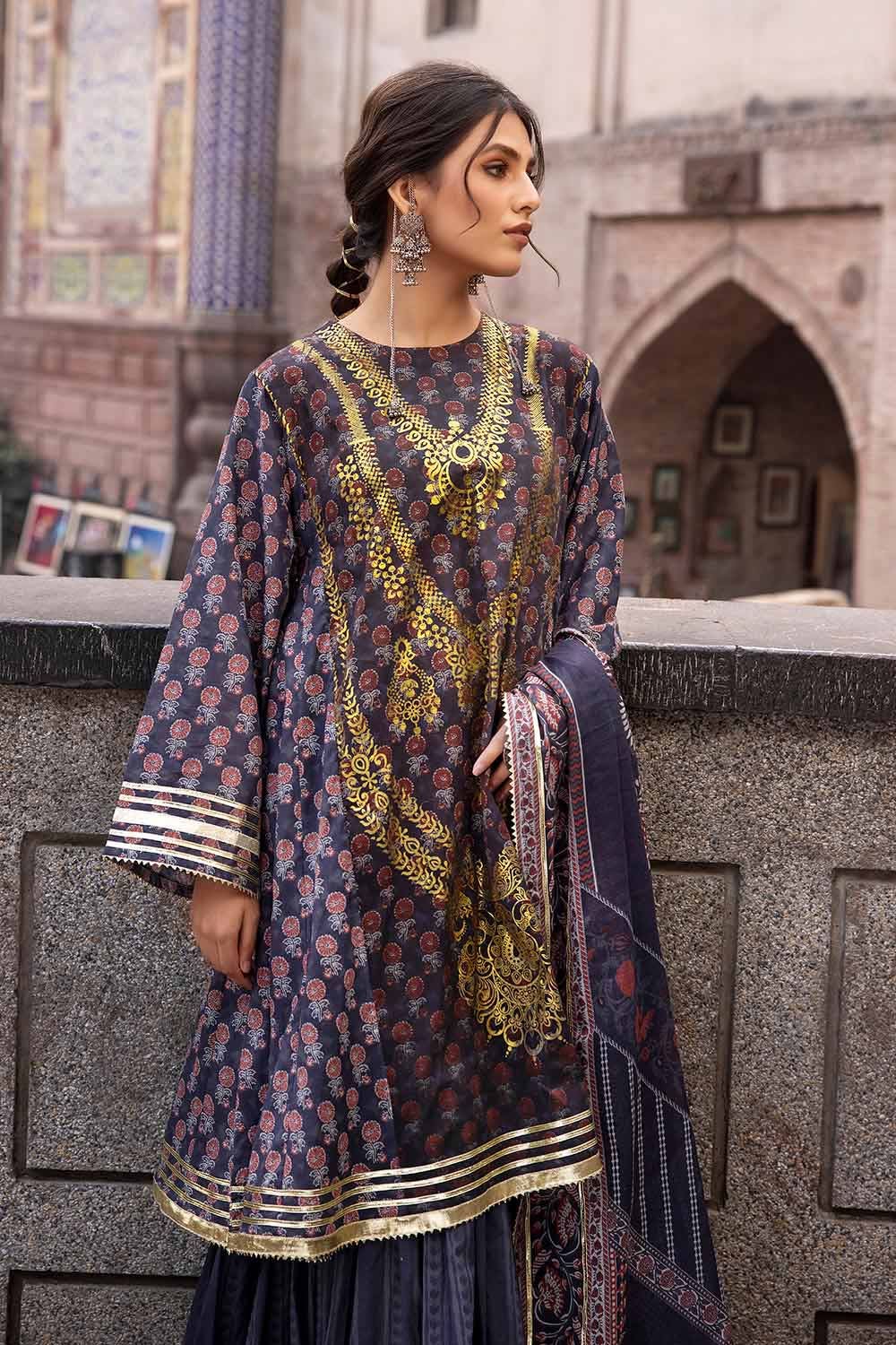 Gul Ahmed Print Lawn`23 CL#32445-B