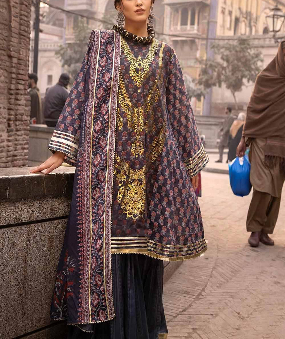 Gul Ahmed Print Lawn`23 CL#32445-B