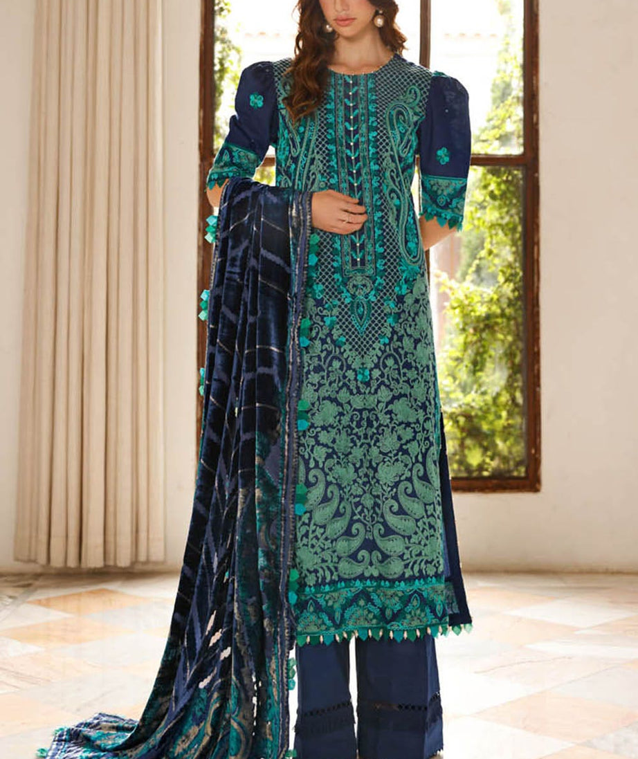 Gul Ahmed Winter Collection`22 WV#22001