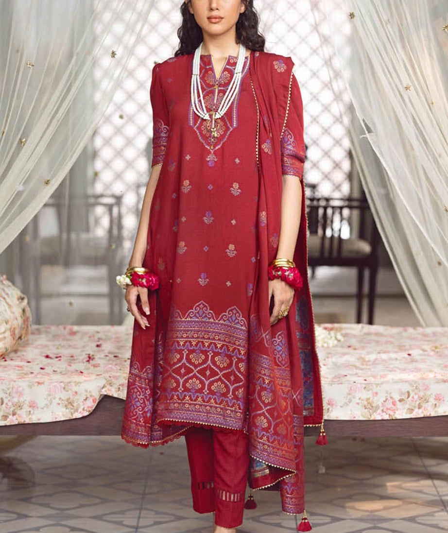 Gul Ahmed Winter Collection`22 MJ#22083