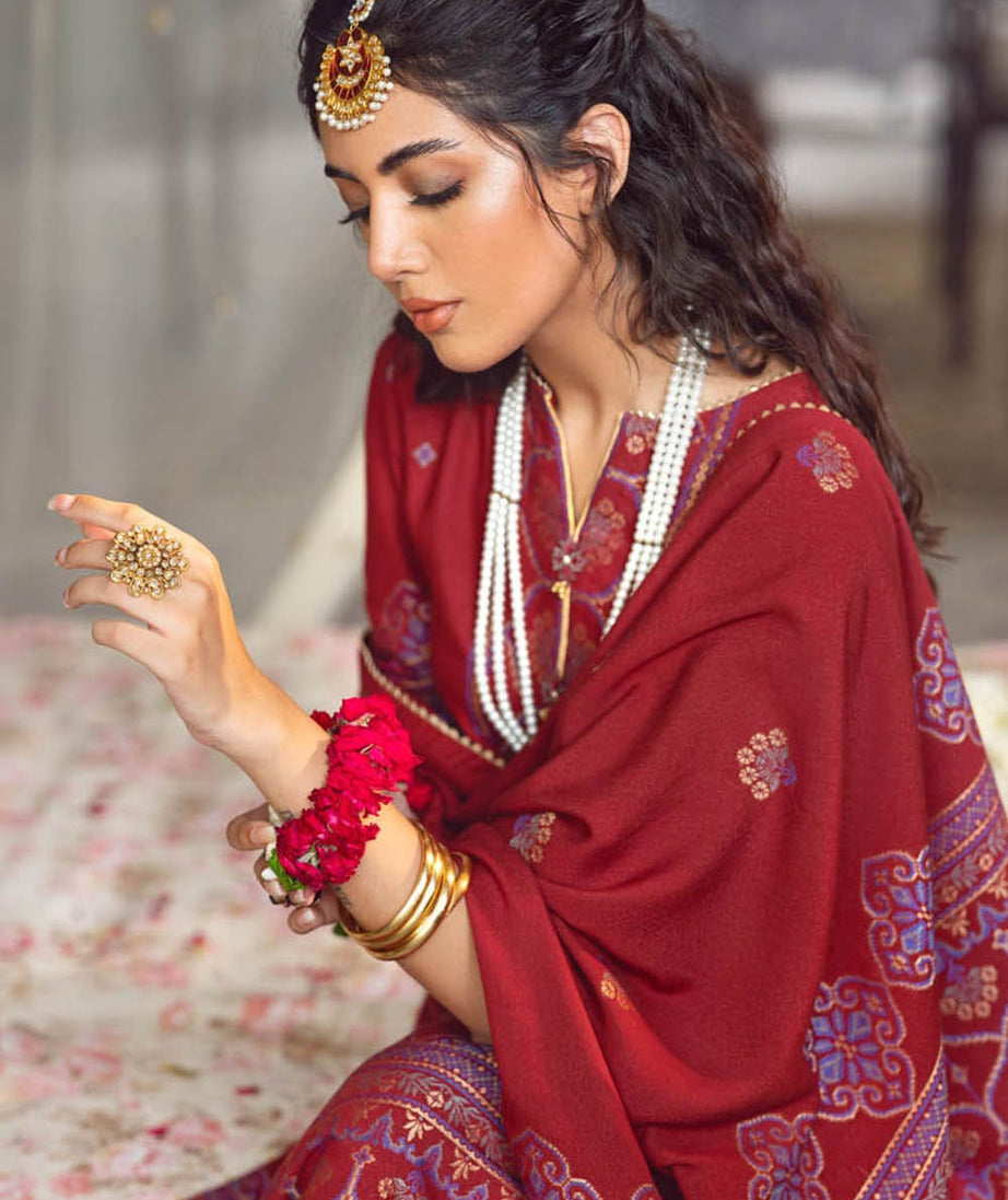 Gul Ahmed Winter Collection`22 MJ#22083