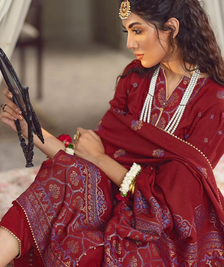 Gul Ahmed Winter Collection`22 MJ#22083