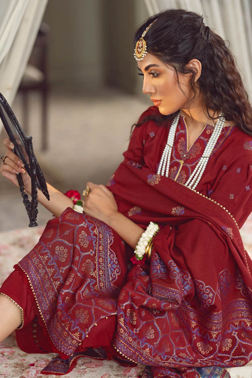 Gul Ahmed Winter Collection`22 MJ#22083