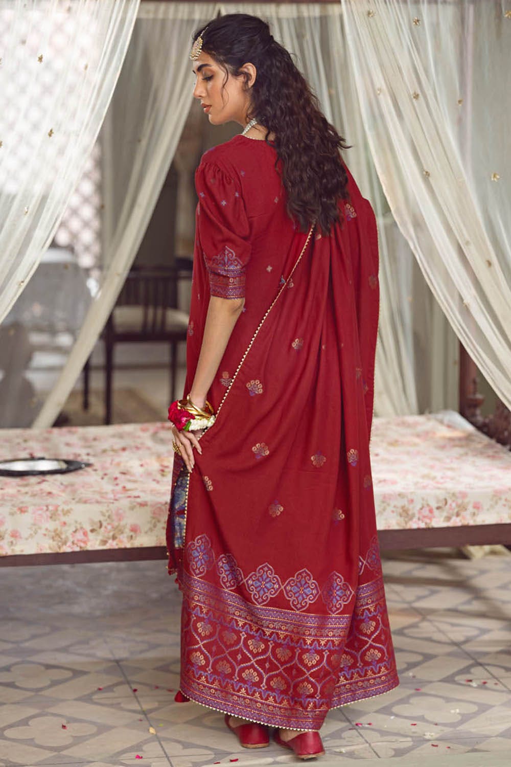 Gul Ahmed Winter Collection`22 MJ#22083