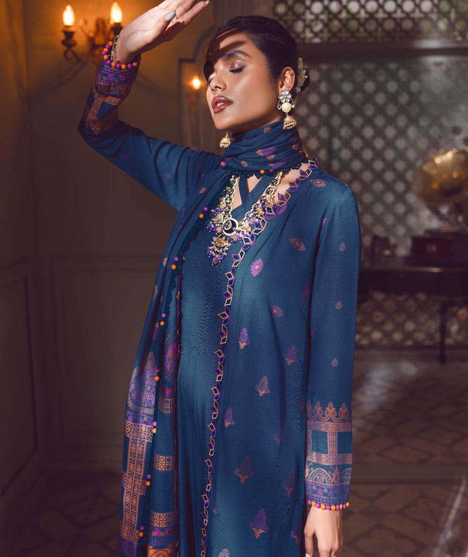 Gul Ahmed Winter Collection`22 MJ#22081