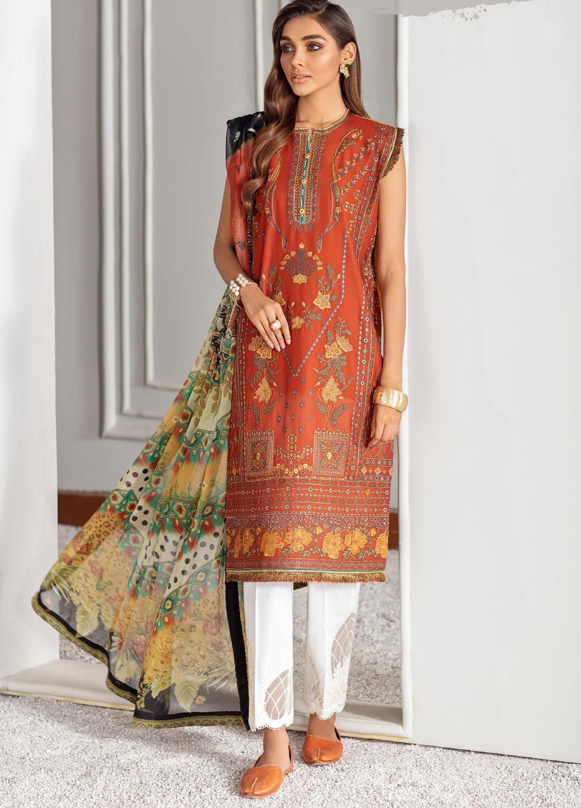 Fuchsia Lawn Collection`21 D#06