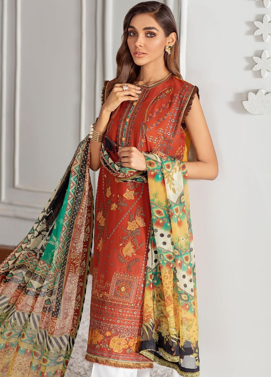 Fuchsia Lawn Collection`21 D#06