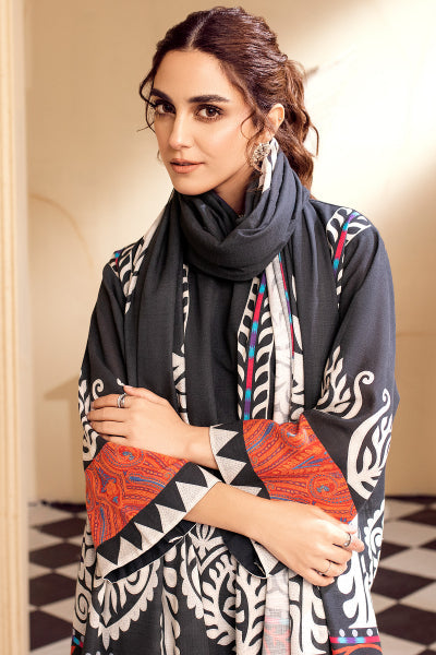 Al-Karam Winter Collection`22 FW#27 BLACK