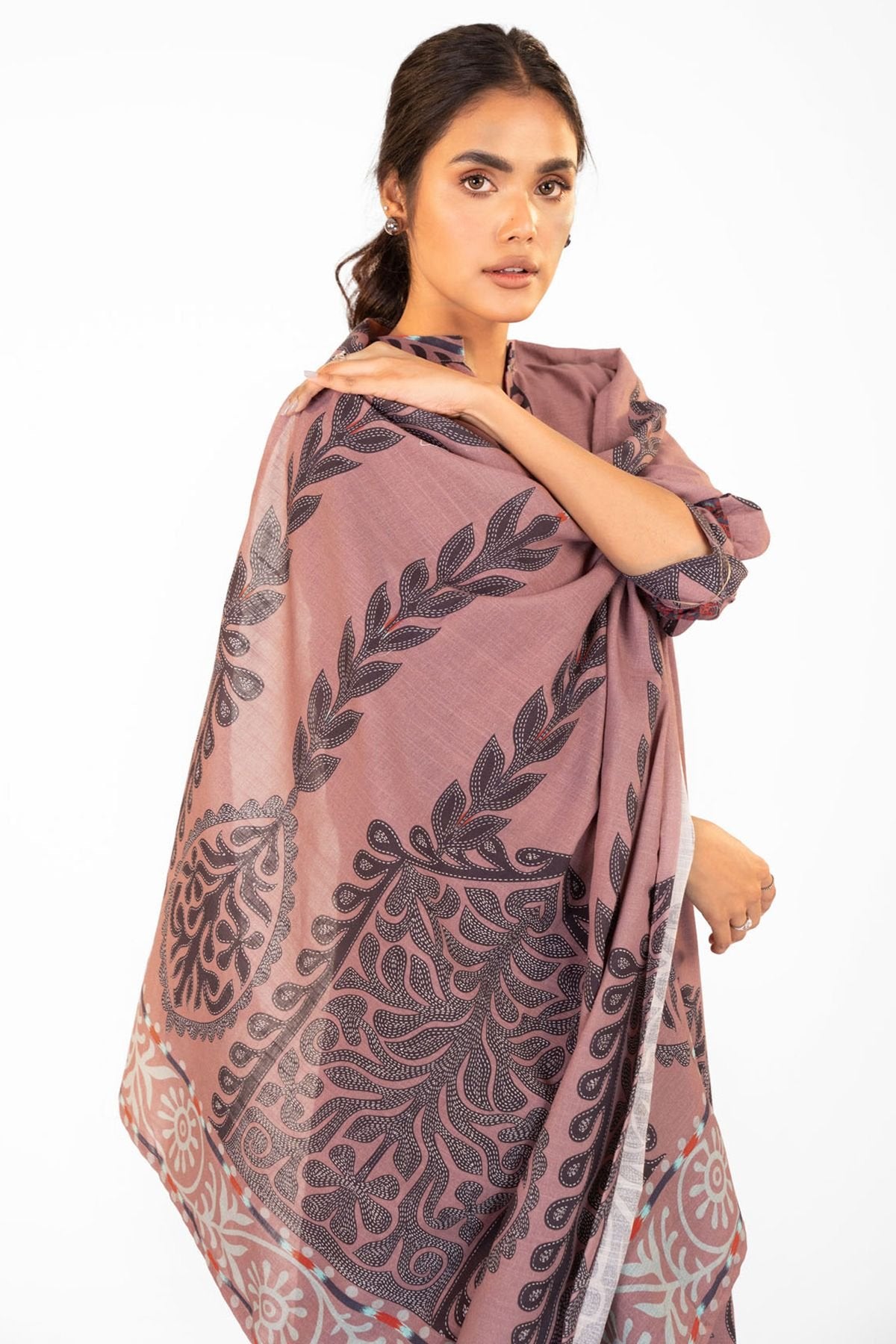Al-Karam Winter Collection`22 FW#27 PINK
