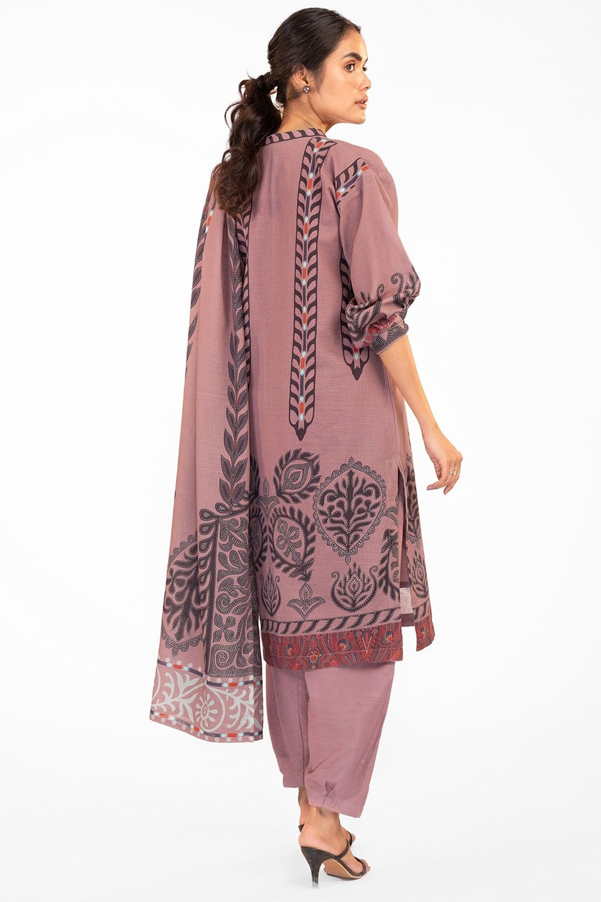 Al-Karam Winter Collection`22 FW#27 PINK