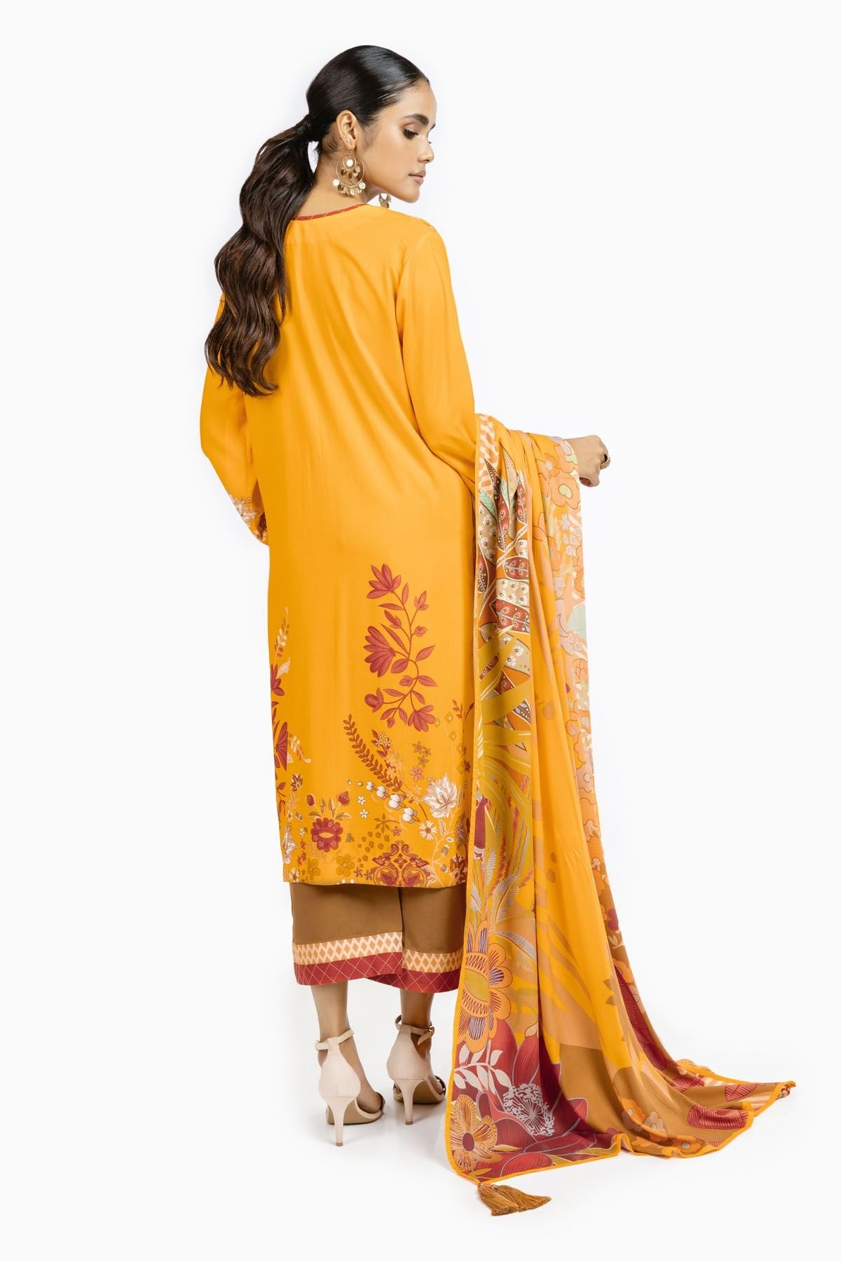 Al-Karam Winter Collection`22 FW#28 YELLOW