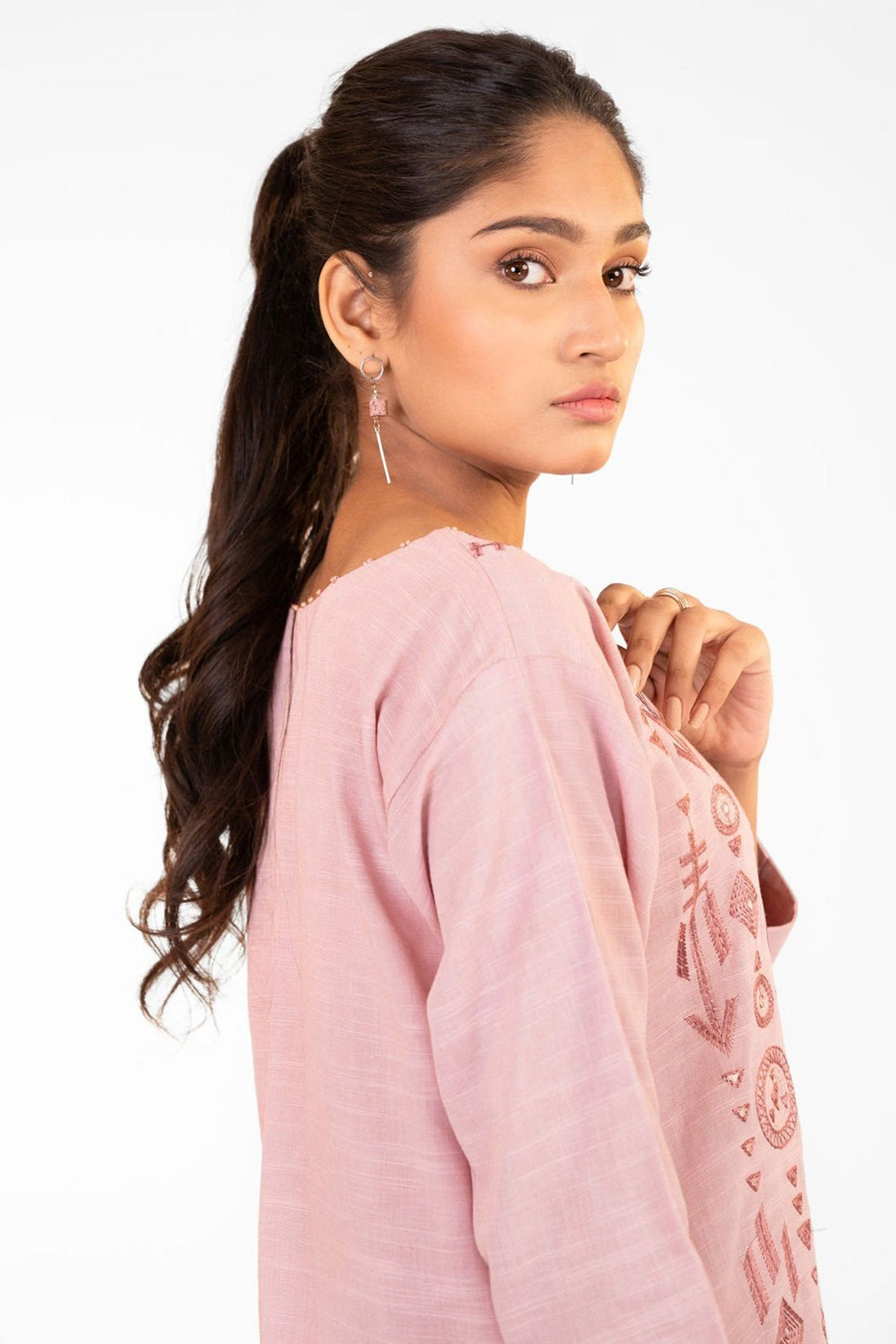 Al-Karam Winter Collection`22 FW#39 Lilac