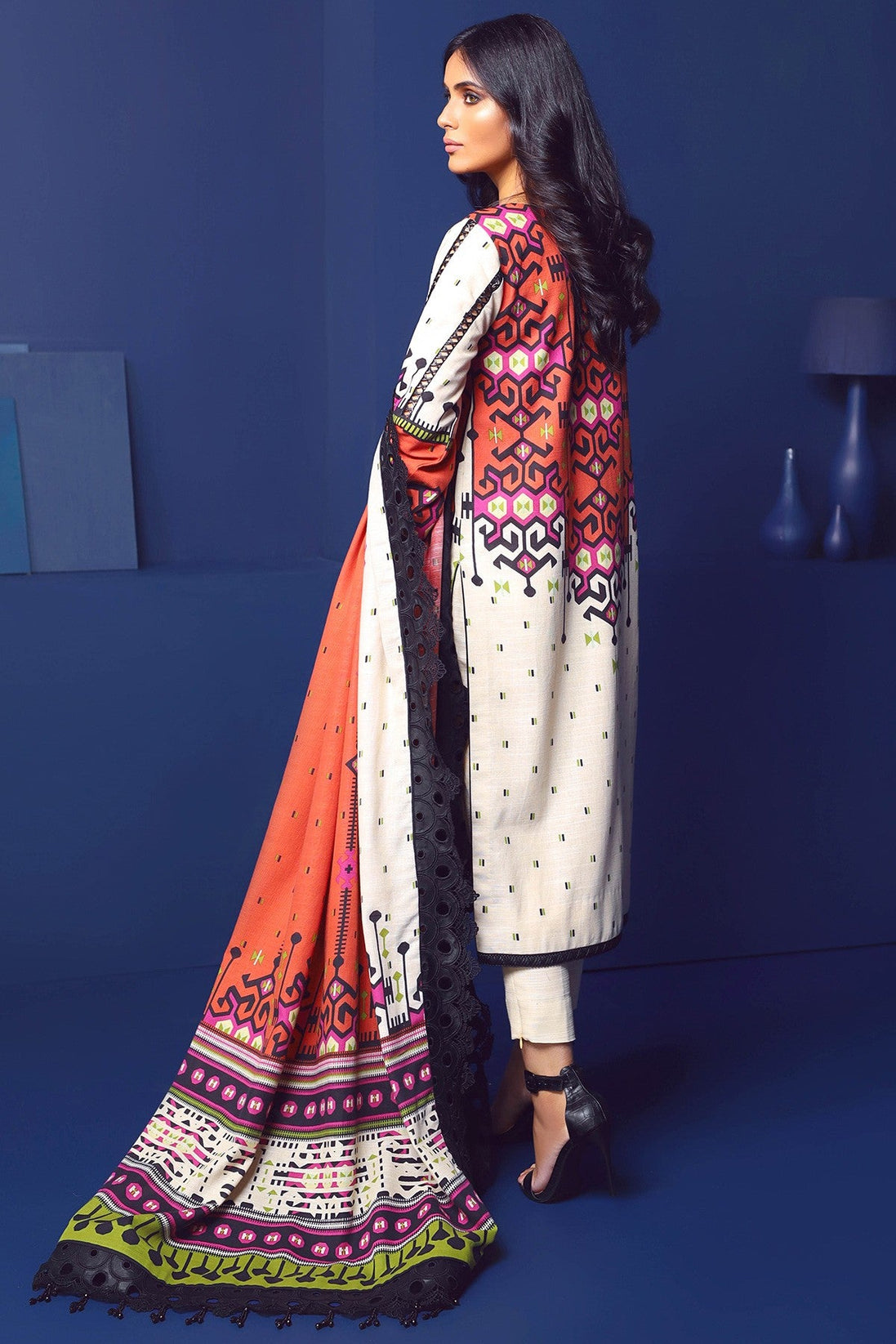 Al karam Winter Collection'20 FW#43 Orange