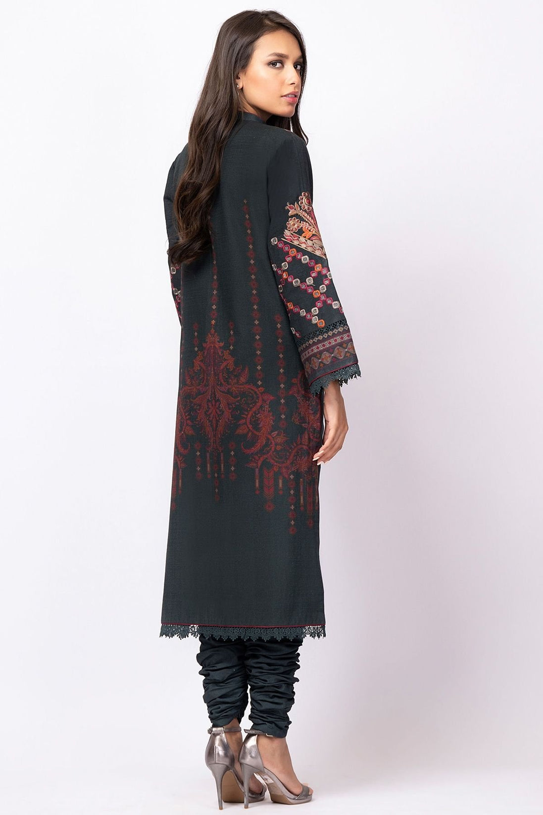 Al Karam Winter Collection`21 FW-43.1 Black